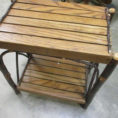 Lot 178 - Bamboo Side Table 