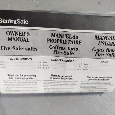 manual for sentry safe s3877 default code