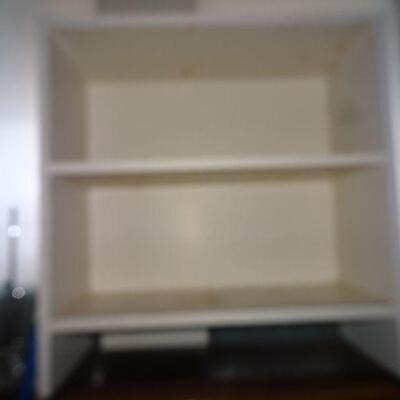 White Wood Bookshelf - local pickup only 