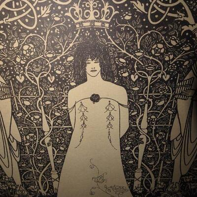 Aubrey Beardsley Venus Between Terminal Gods Poster