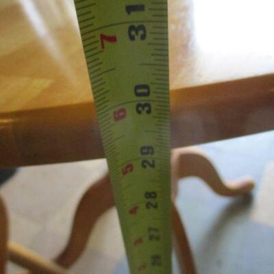 Lot 206 - Folding Kitchen Table With 1 Chair