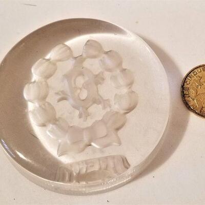 Lot #58  Pair of Olympians Mardi Gras Krewe Favors - Paperweight and Charm
