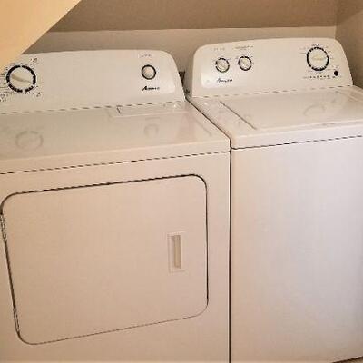 Lot #60  Very nice Matched Set - Amana Washer/Electric Dryer