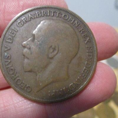 Lot 212 - Bag Full Of Foreign Coins & Paper Money 