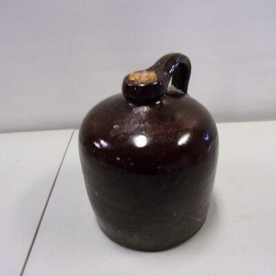 Lot 218 - Brown Pottery Jug