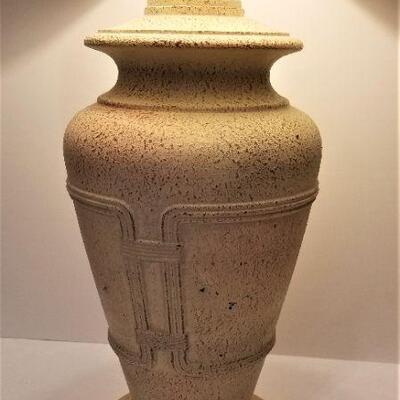 Lot #78  Contemporary Table Lamp - Stoneware base