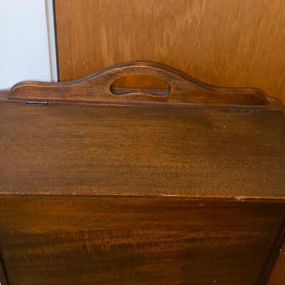 Lot 6 - Vintage Sewing Cabinet