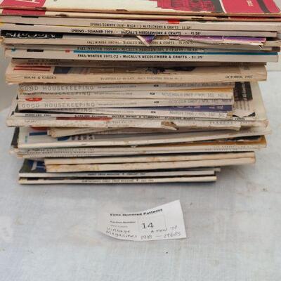 Lot 14 magazines 1940s- 1960s