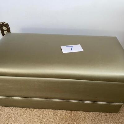 Lot 7 -  Green Chest