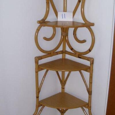 Lot 11 - Bentwood shelf