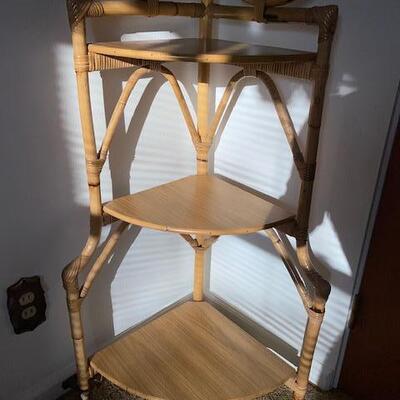 Lot 11 - Bentwood shelf