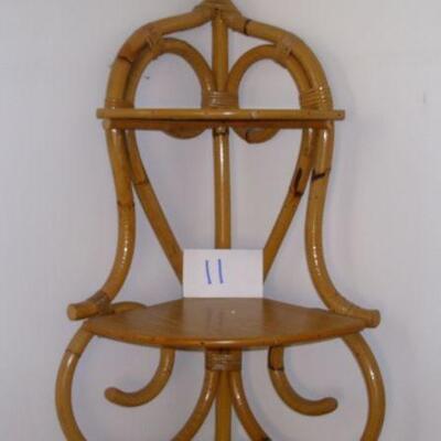 Lot 11 - Bentwood shelf