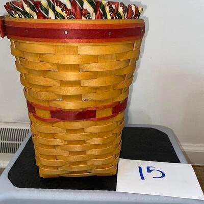 Lot 15 - Longaberger Snap Dragon Basket