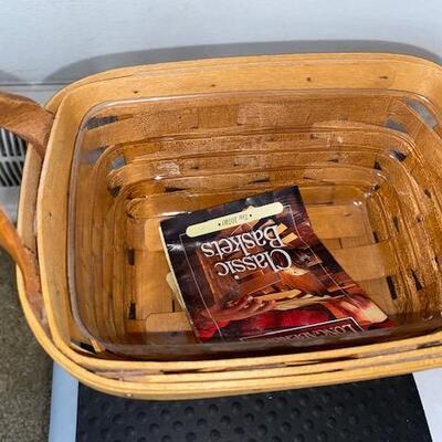 Lot 19 - Longaberger  small rectangle basket