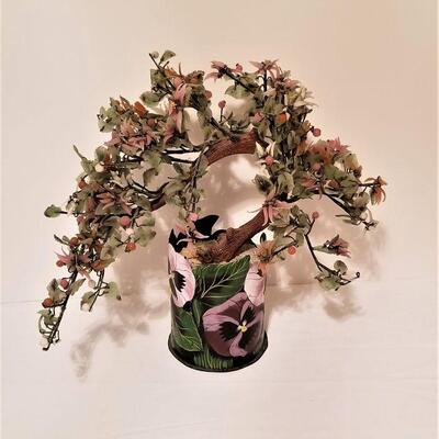 Lot #83  Funky Vintage Faux Stone Bouquet/Tree