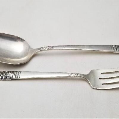 Lot #84  Nice Set of Sterling Flatware in Box - Oneida Heirloom "Mansion House" - Mid Century  SEE PHOTOS