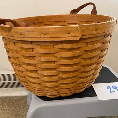 Lot 29 - Longaberger Large Darning Basket