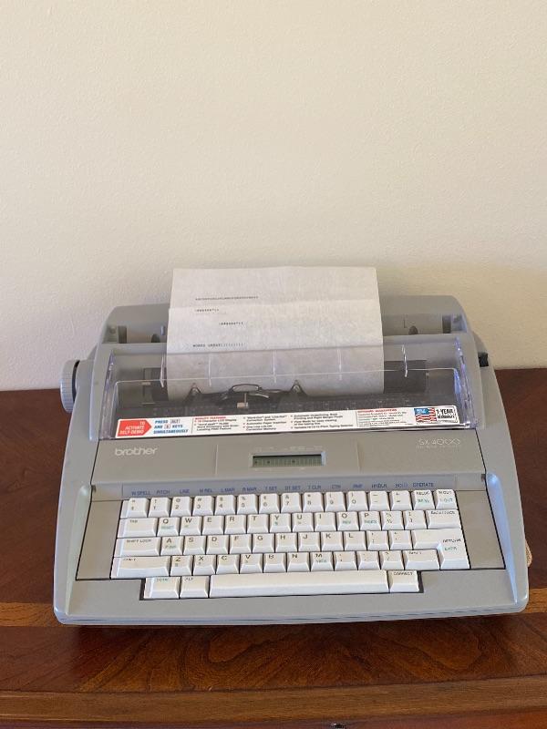 Brother Electric Typewriter SX 4000