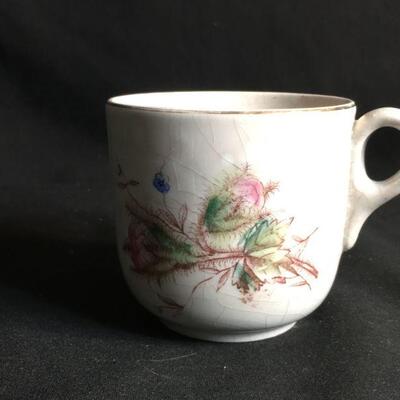 Lot 42: Assorted hand painted Mugs and tea cups Lot