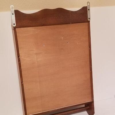Lot #93  Small mirrored Wall Cabinet