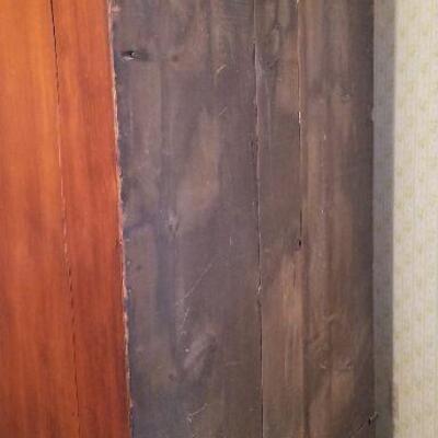 Lot #96   Nice Antique Armoire with drawer - breaks down into 3 pieces