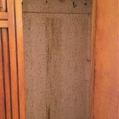Lot #96   Nice Antique Armoire with drawer - breaks down into 3 pieces