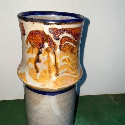 Lot 40 - Jepson Stoneware Pottery Vase