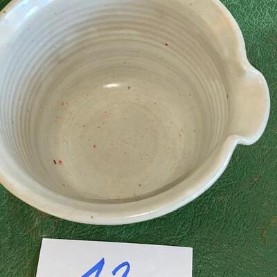 Lot 42 - Stoneware Pottery Mixing bowl