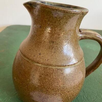 Lot 43 - Paris Stoneware Pottery Pitcher