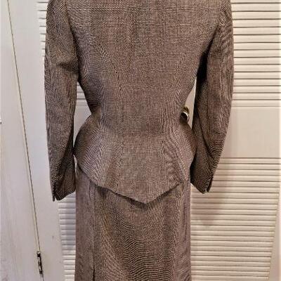 Lot #101  Vintage Houndstooth "Going Away" Suit - KREEGER'S