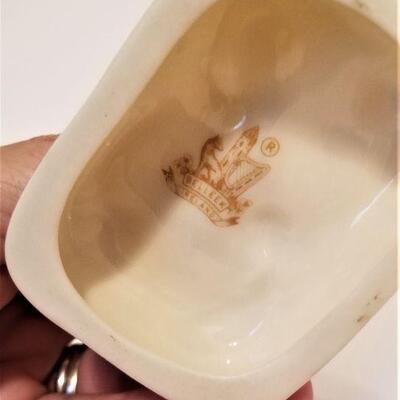 Lot #102  Irish Belleek Porcelain Ring Tree