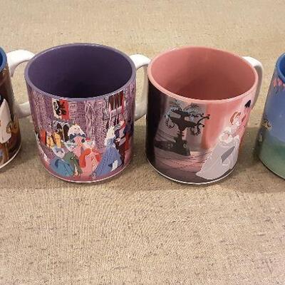 Lot 4 Disney Coffee Mugs