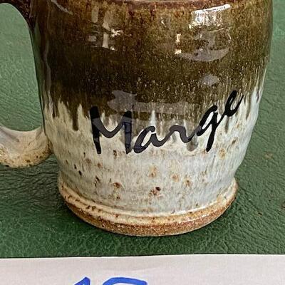 Lot 49 - Stoneware Pottery Mug