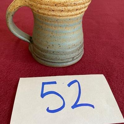 Lot 52 - Stoneware Pottery Mug
