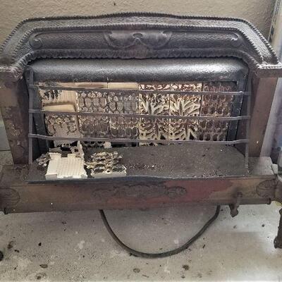 Lot #113  Vintage Gas Heater
