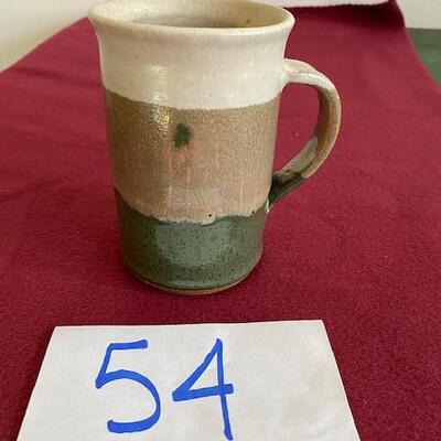 Lot 54 -  Stoneware Pottery large Mug