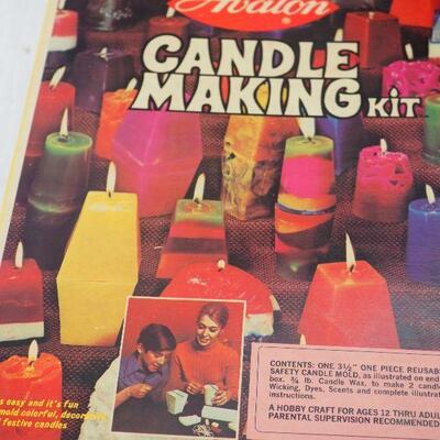 Lot 16  candle making kits 20 pounds parrifin wax 10 pounds candles