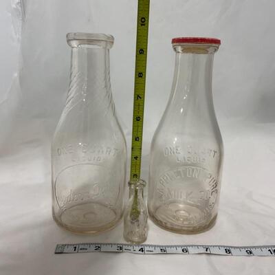 .117. Two 1-Quart Milk Jugs | Dollyâ€™s Milk | Appleton | Modern Dairy