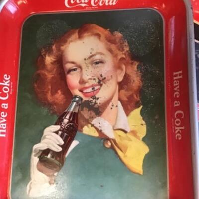 H - 723 Lot of Vintage Coca-Cola Items 