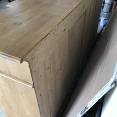 Solid Pine Sideboard with 3 drawers and 3 cabinet areas with 