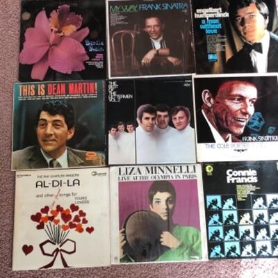 Lot 27. Lot of 1950s to 60s LPsâ€”26 albums plus 3 boxed sets--$65