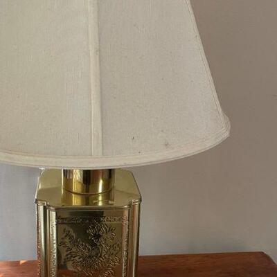 Table Top Brass Lamp