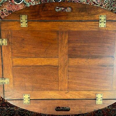 Vintage Mahogany Butler's tray  