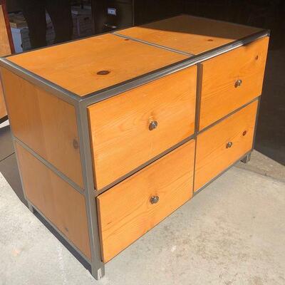 Wooden Filing Cabinet or Dresser 