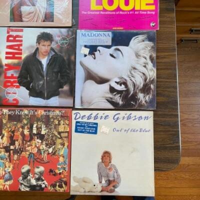 Lot 67. Lot of 28 records; vintage vinyl, 1970s/80s rock--$45