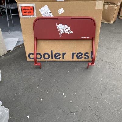 NEW- Yeti Cooler Rest - Red Flag
