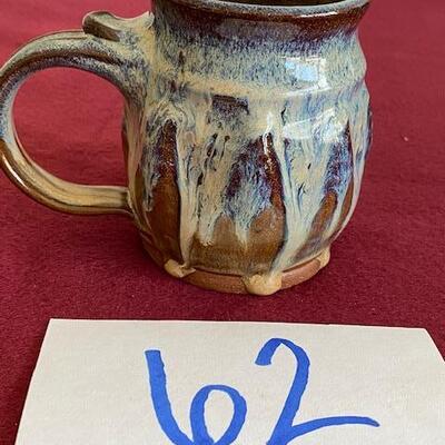 Lot 62 - Stoneware Pottery Mug