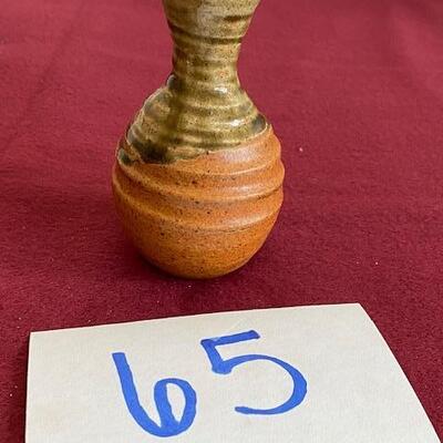 Lot 65 - Stoneware Pottery Vase