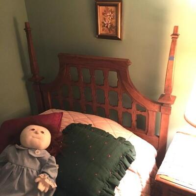 Pair of Twin Headboards and frames