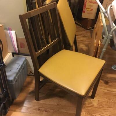 Set of 4 folding Chairs
